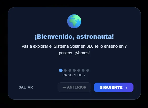 La bienvenida en siete pasos, al entrar